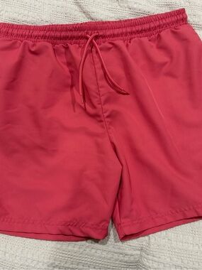 bcg Coral Pink Athletic Drawstring Shorts